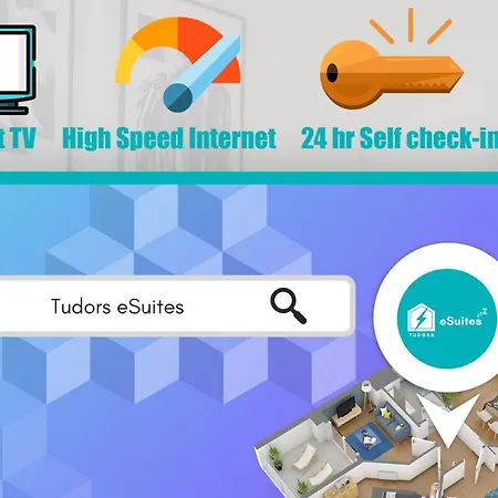Apartamento Tudors Esuites Corporate
